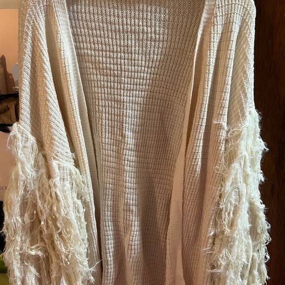 NWT fringe open cardigan - Picture 5 of 6